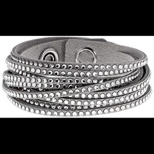 Swarovski Gray Slake Bracelet